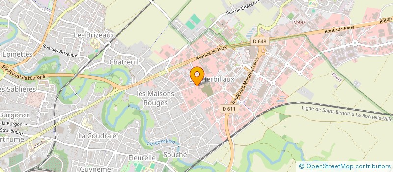 localisation de l'entreprise MONSIEUR FABRICE MAURY  NIORT