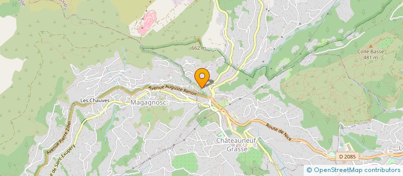 localisation de l'entreprise MONSIEUR FABRICE MEDINA  LE BAR-SUR-LOUP