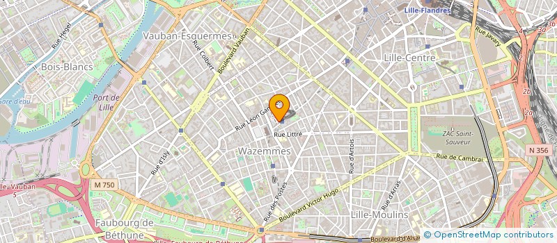 localisation de l'entreprise MONSIEUR FABRICE MELE  LILLE