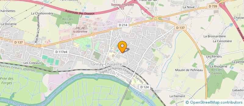 localisation de l'entreprise MONSIEUR FABRICE MEMAIN  LUSSANT