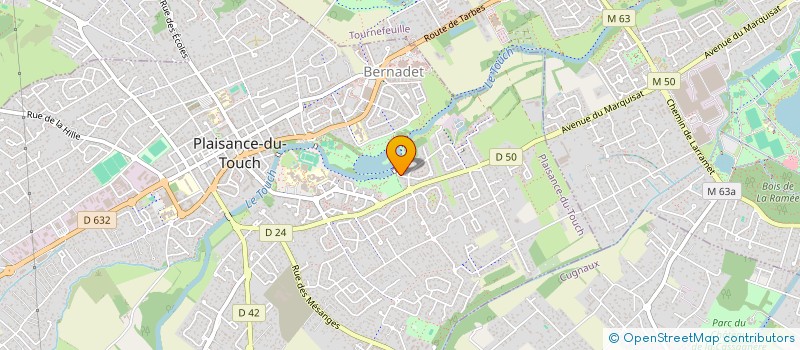 localisation de l'entreprise MONSIEUR FABRICE MENDES à PLAISANCE-DU-TOUCH