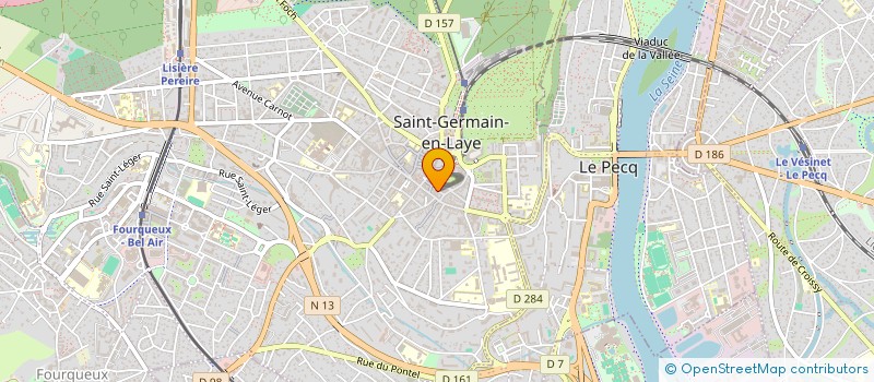 localisation de l'entreprise MONSIEUR FABRICE MERCIER  SAINT-GERMAIN-EN-LAYE