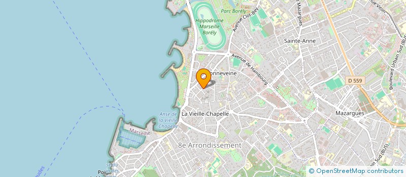 localisation de l'entreprise MONSIEUR FABRICE MERLE à MARSEILLE