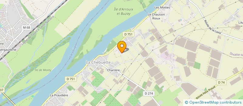 localisation de l'entreprise MONSIEUR FABRICE MERLET à DIVATTE-SUR-LOIRE