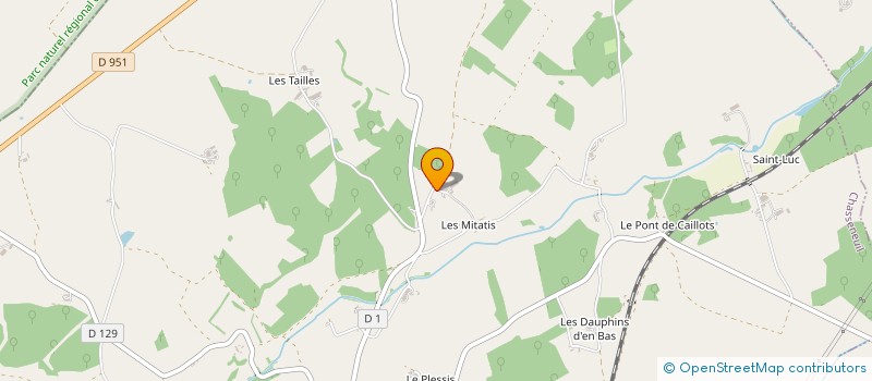 localisation de l'entreprise MONSIEUR FABRICE MEROT à CHASSENEUIL