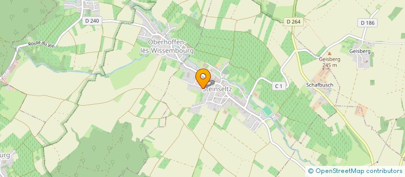 localisation de l'entreprise MONSIEUR FABRICE MEYER  STEINSELTZ