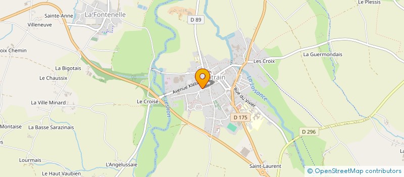 localisation de l'entreprise MONSIEUR FABRICE MICHEL à BAZOUGES-LA-PEROUSE