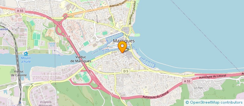 localisation de l'entreprise MONSIEUR FABRICE MICHEL  MARTIGUES