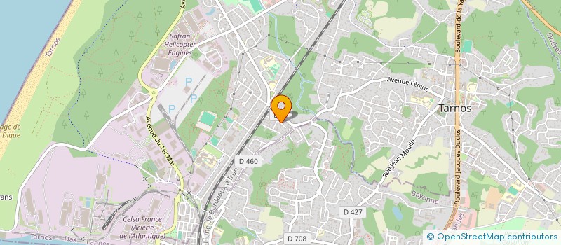 localisation de l'entreprise MONSIEUR FABRICE MICHEL  TARNOS