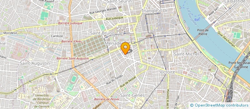 localisation de l'entreprise MONSIEUR FABRICE MOINET à BORDEAUX