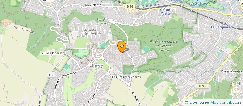 localisation de l'entreprise MONSIEUR FABRICE MONTERNOT à GIF-SUR-YVETTE