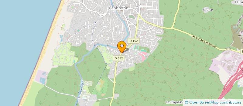 localisation de l'entreprise MONSIEUR FABRICE MORA  CAPBRETON