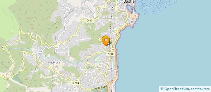 localisation de l'entreprise MONSIEUR FABRICE MORACCHINI à BASTIA