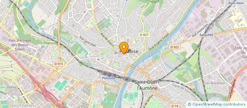localisation de l'entreprise MONSIEUR FABRICE MORCRETTE à PONTOISE
