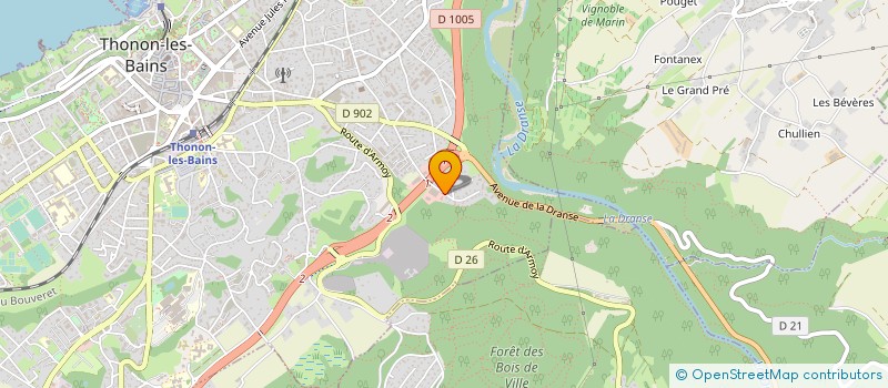 localisation de l'entreprise MONSIEUR FABRICE MOREL  LYAUD