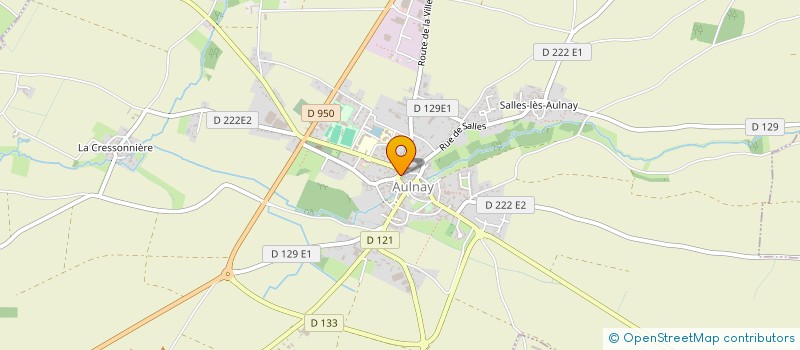 localisation de l'entreprise MONSIEUR FABRICE MOREL  AULNAY