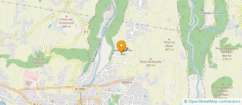 localisation de l'entreprise MONSIEUR FABRICE MOREL  SAINT-JOSEPH