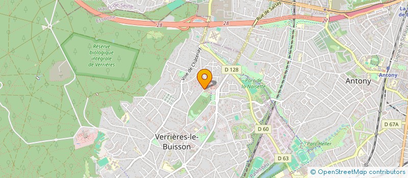 localisation de l'entreprise MONSIEUR FABRICE MORESCO à VERRIERES-LE-BUISSON