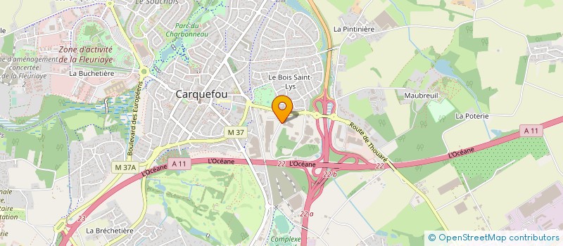 localisation de l'entreprise MONSIEUR FABRICE MOURAY  CARQUEFOU