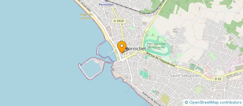 localisation de l'entreprise MONSIEUR FABRICE MOUTIN à PORNICHET