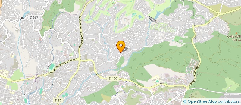 localisation de l'entreprise MONSIEUR FABRICE MOUTON  SAINT-RAPHAEL