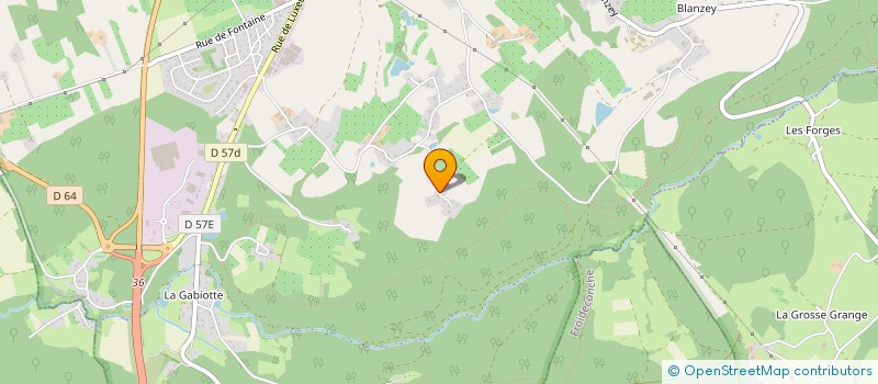 localisation de l'entreprise MONSIEUR FABRICE MULLER  PLOMBIERES LES BAINS