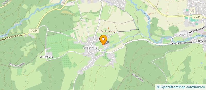 localisation de l'entreprise MONSIEUR FABRICE MULLER  ZEHNACKER