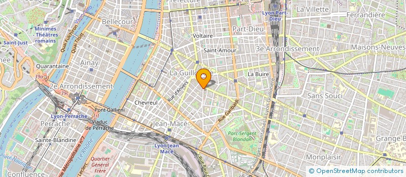 localisation de l'entreprise MONSIEUR FABRICE MURRU  LYON