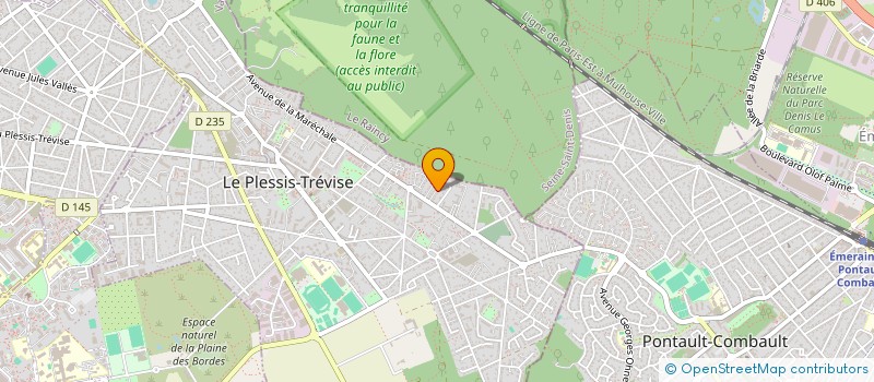 localisation de l'entreprise MONSIEUR FABRICE MUT à LE PLESSIS-TREVISE