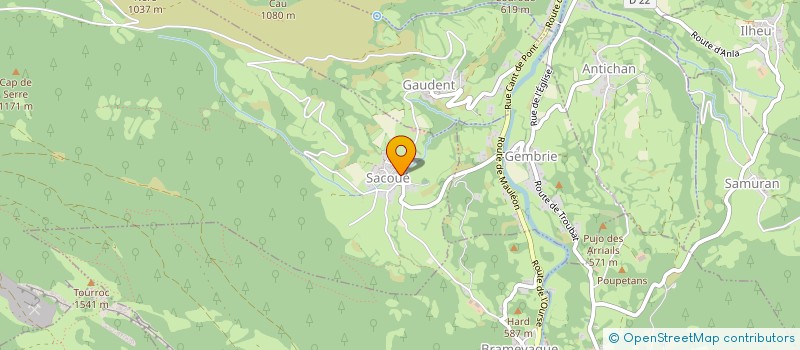 localisation de l'entreprise MONSIEUR FABRICE NASSARE  SACOUE