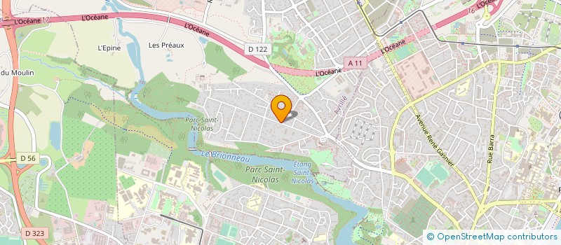 localisation de l'entreprise MONSIEUR FABRICE NAU  AVRILLE