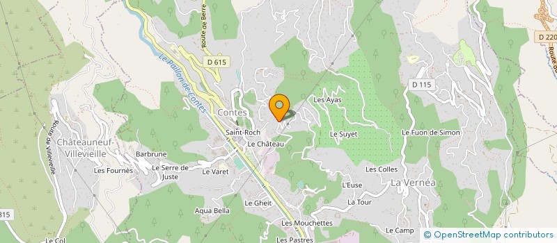 localisation de l'entreprise MONSIEUR FABRICE NEUHOLD  CONTES