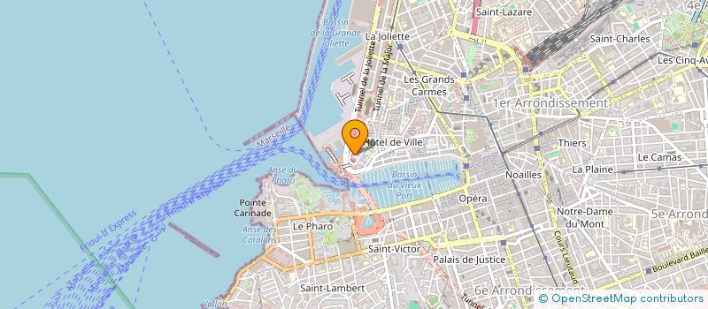 localisation de l'entreprise MONSIEUR FABRICE NEY à MARSEILLE