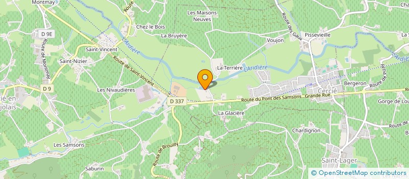 localisation de l'entreprise MONSIEUR FABRICE NICOLAS  LANCIE