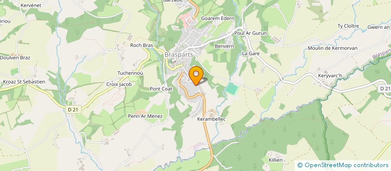 localisation de l'entreprise MONSIEUR FABRICE NICOLAS  BRASPARTS