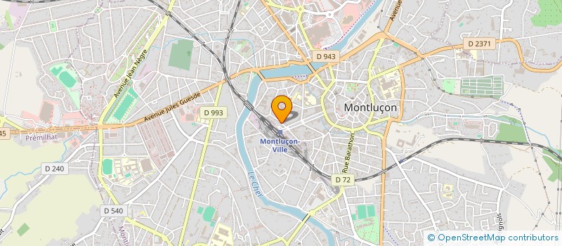 localisation de l'entreprise MONSIEUR FABRICE NOBILI à MONTLUCON