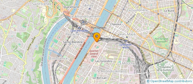 localisation de l'entreprise MONSIEUR FABRICE NOEL  LYON