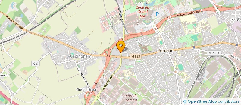 localisation de l'entreprise MONSIEUR FABRICE NORMAND à LILLE