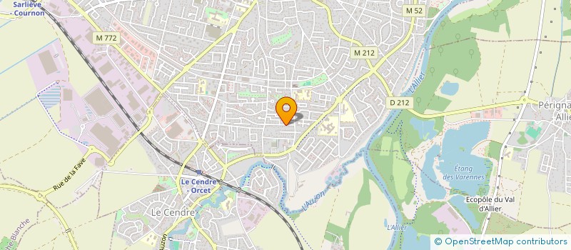 localisation de l'entreprise MONSIEUR FABRICE NOVIELLO  COURNON-D'AUVERGNE