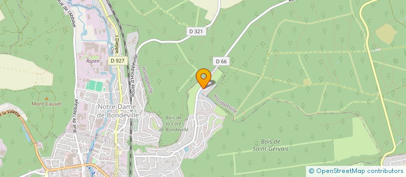 localisation de l'entreprise MONSIEUR FABRICE NYONGA  NOTRE-DAME-DE-BONDEVILLE