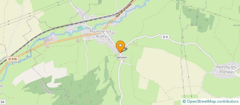 localisation de l'entreprise MONSIEUR FABRICE ODIENNE  ROUVROY-SUR-AUDRY