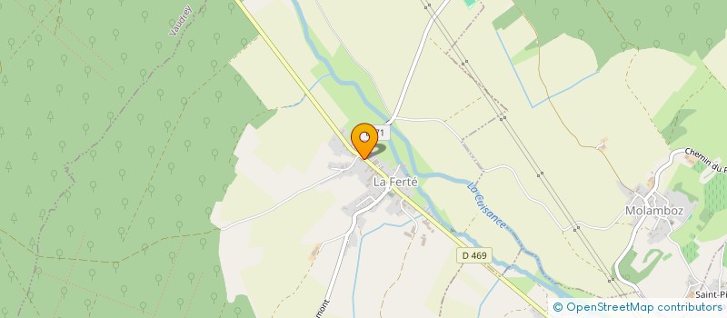 localisation de l'entreprise MONSIEUR FABRICE OFFNER  LA FERTE