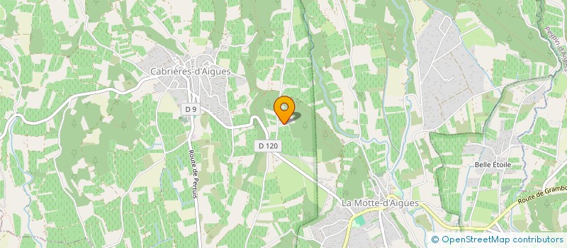 localisation de l'entreprise MONSIEUR FABRICE OLIVERO  CABRIERES-D'AIGUES