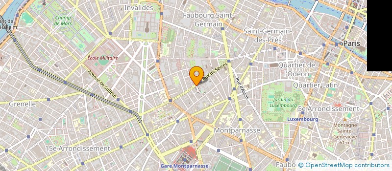 localisation de l'entreprise MONSIEUR FABRICE OLIVIER à PARIS
