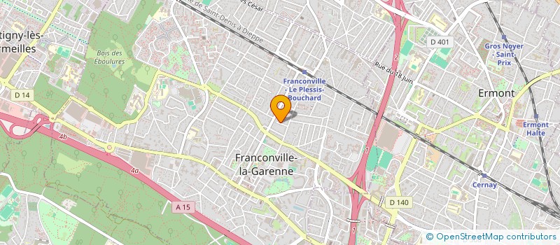 localisation de l'entreprise MONSIEUR FABRICE OSOLIN à FRANCONVILLE