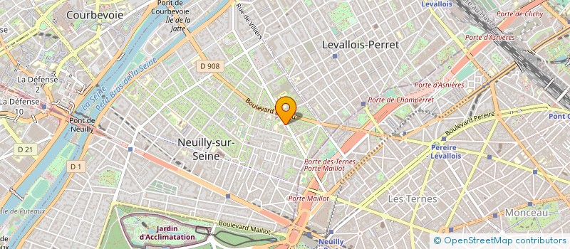 localisation de l'entreprise MONSIEUR FABRICE PAMELA à NEUILLY-SUR-SEINE
