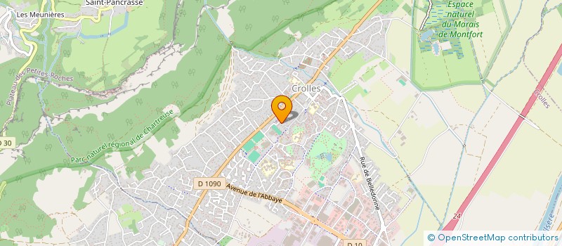localisation de l'entreprise MONSIEUR FABRICE PAPPALARDO  CROLLES