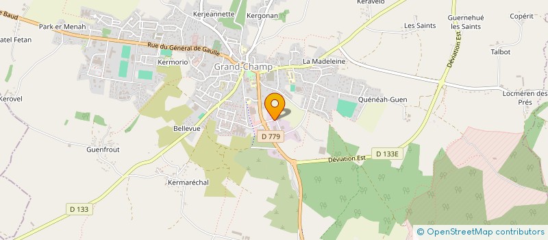 localisation de l'entreprise MONSIEUR FABRICE PARANT  GRAND-CHAMP