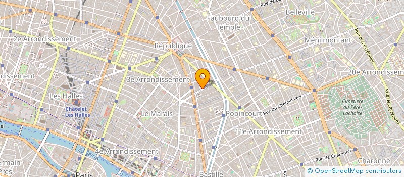 localisation de l'entreprise MONSIEUR FABRICE PARIS à PARIS
