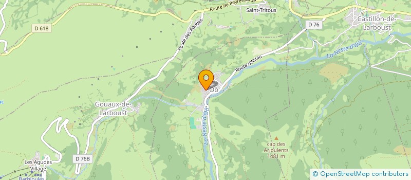 localisation de l'entreprise MONSIEUR FABRICE PASCAU  OO